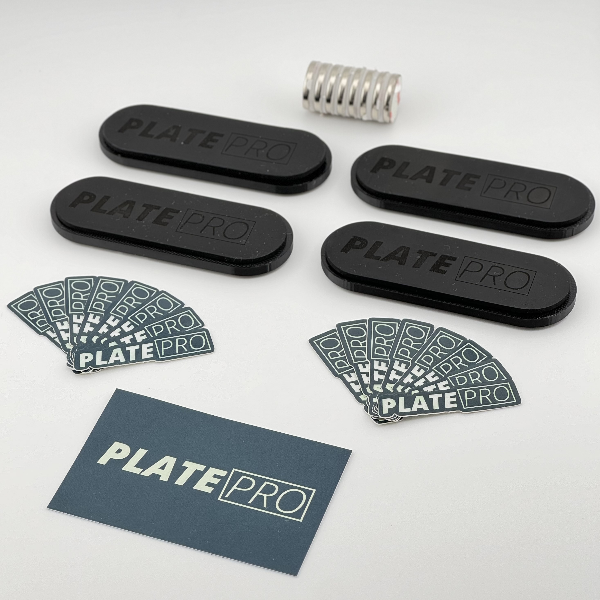 PlatePro MagPro Magnetic Number Plate Kit