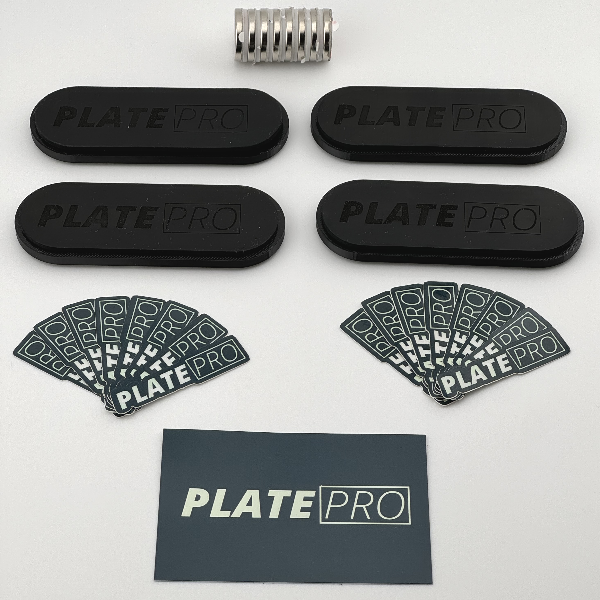 PlatePro MagPro Magnetic Number Plate Kit