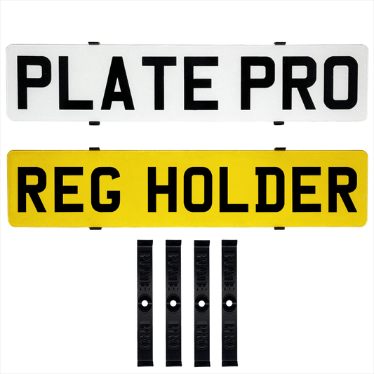 PlatePro Number Plate Holder Standard UK Plate